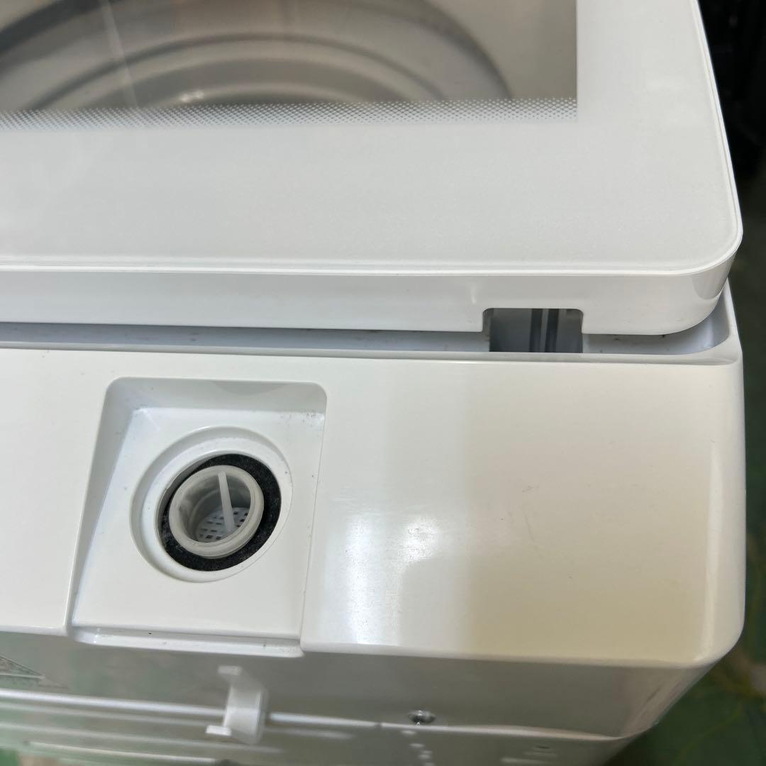 AQUA 縦型洗濯機 AQW-V7P ホワイト7kg 2023年製