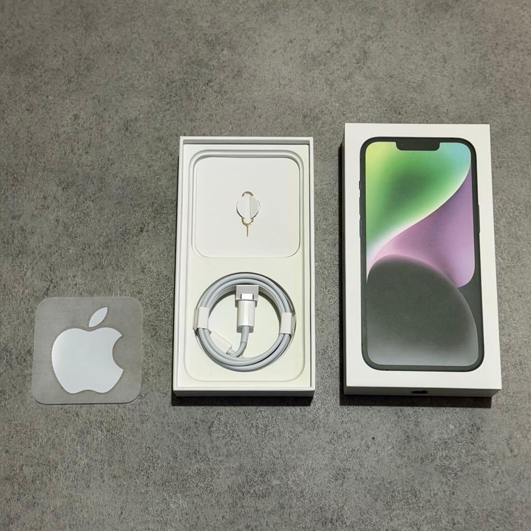 iPhone14 512GB SIMフリー ミッドナイト　箱付き！