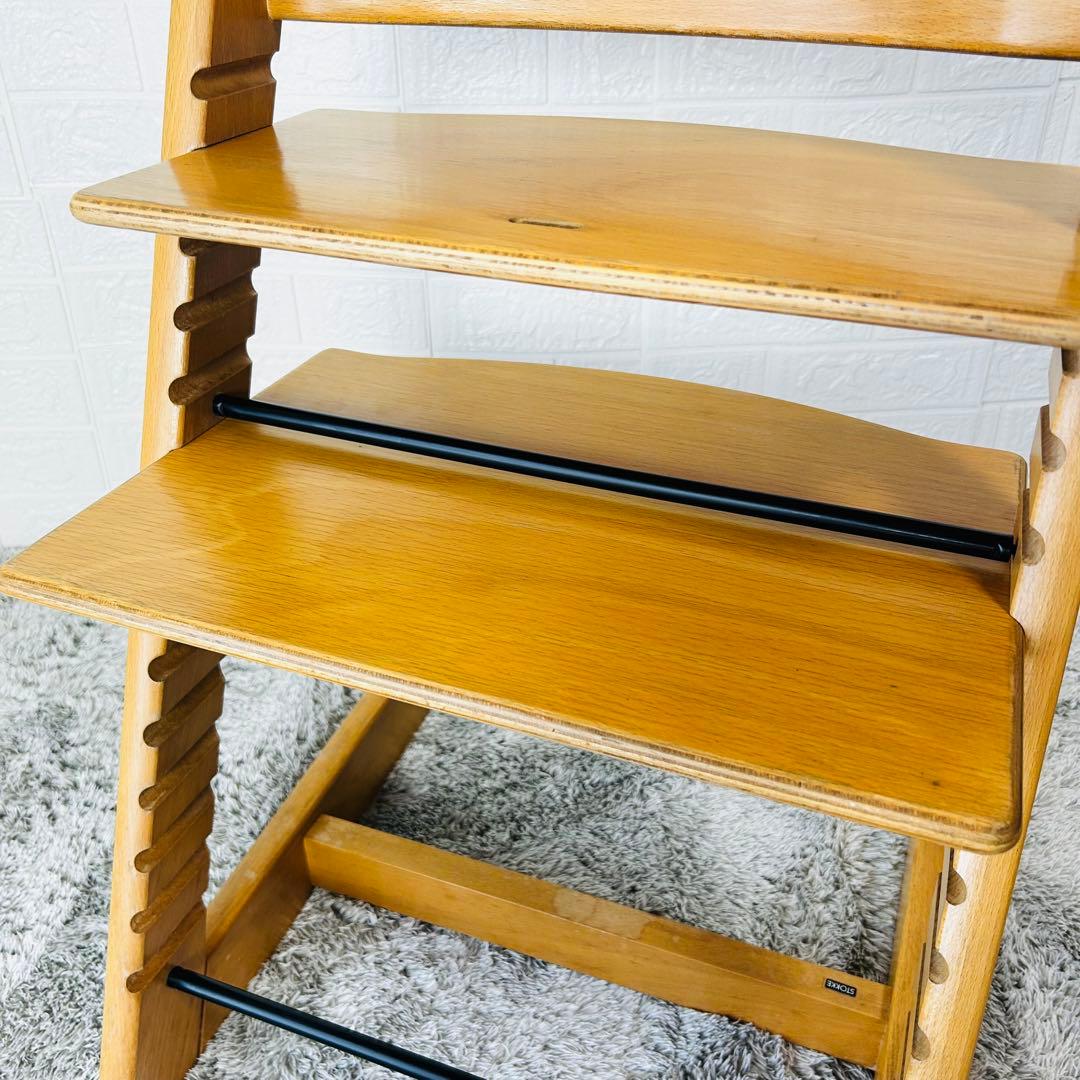 良品 ストッケ トリップトラップ ナチュラル ベビーチェア ハイチェア 旧型