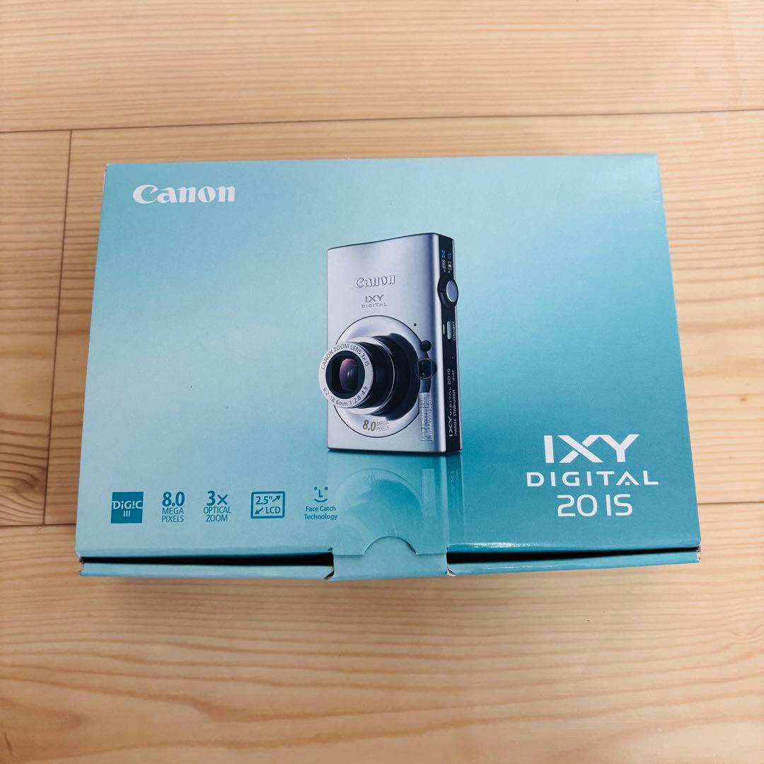 【美品】 Canon ixy20is シルバー　コンパクトデジタルカメラ