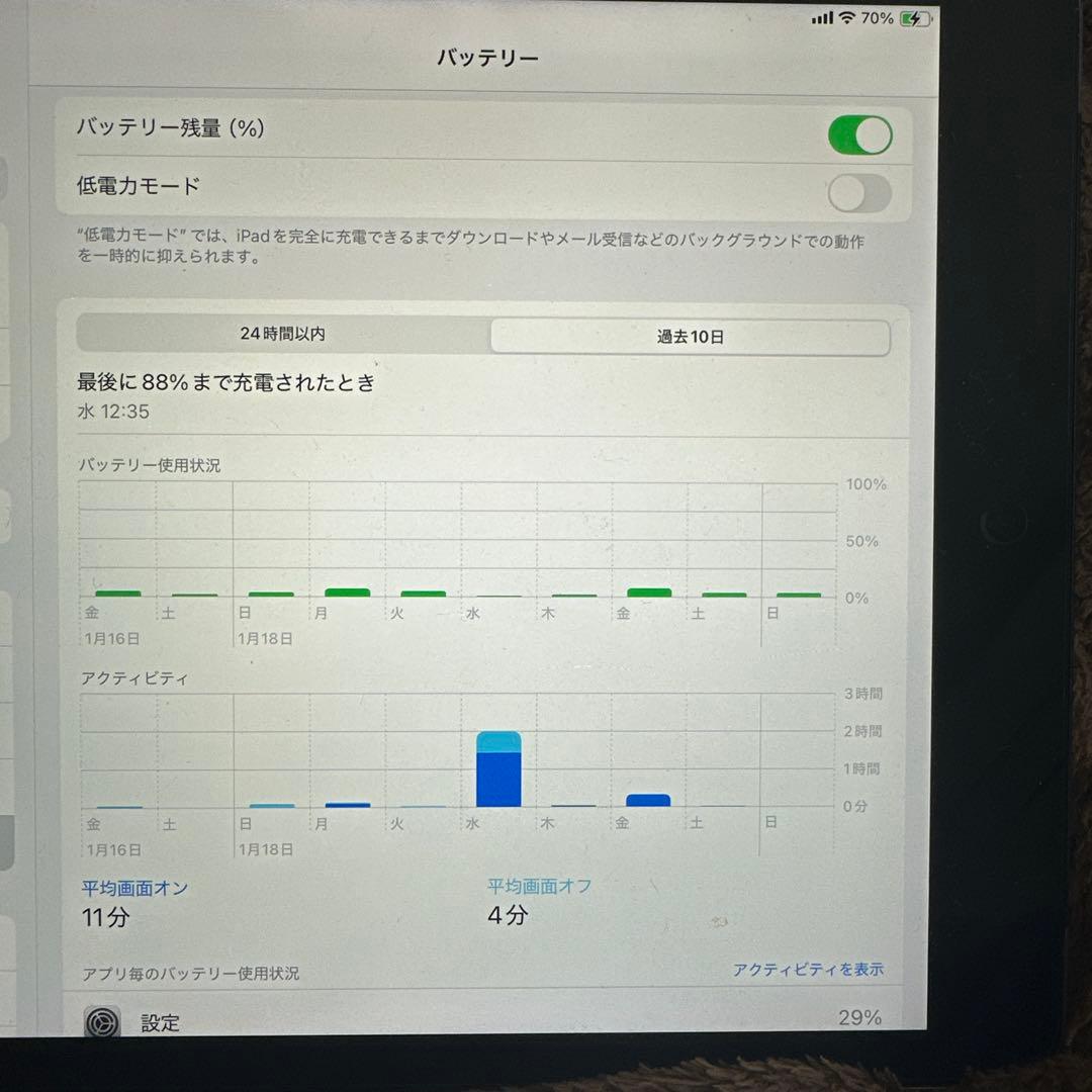 iPad (第9世代) セルラー スペースグレー 64GB SIMフリー