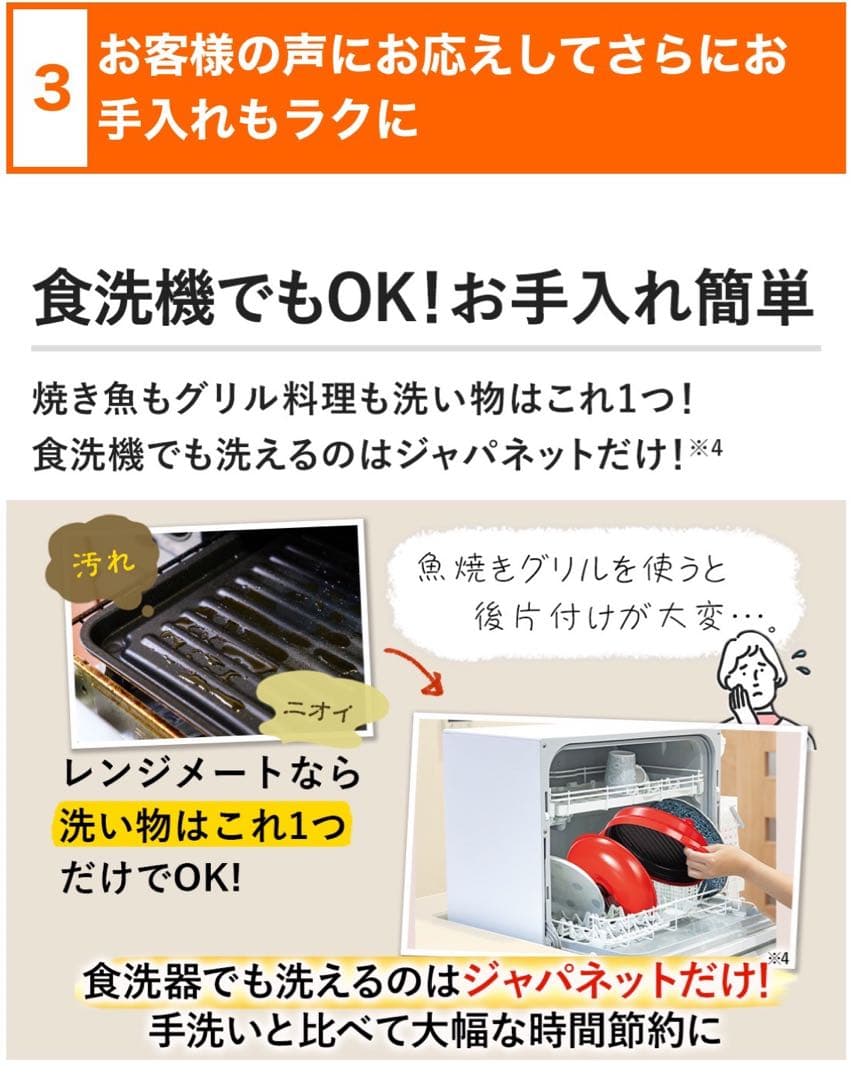 【新品未使用】レンジメート プレミアム　レッド　ジャパネット最新モデル