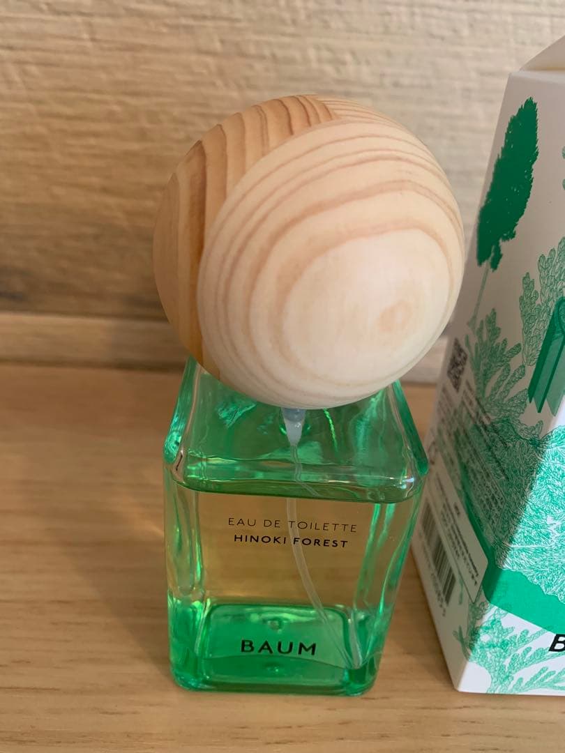 【美品】BAUM バウム 香水 HINOKI FORESTヒノキフォレスト