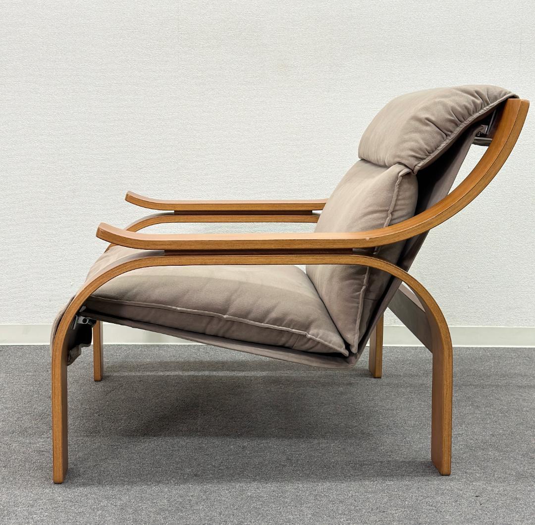 ■arflex■WOODLINE　ラウンジチェア　ソファ　モダン　マルコザヌーゾ