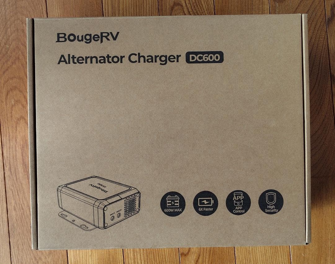BougeRV DC600 12V24V 走行充電器 600W 高出力