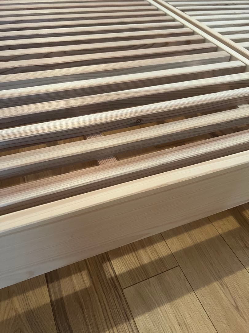 日本製　TOKOTOKO（トコトコ） すのこベッドフレーム/シングル　b