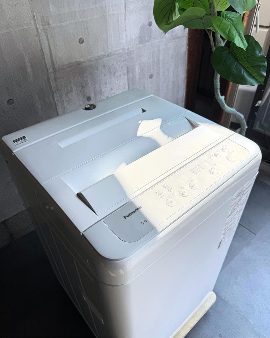 設置まで✨ Panasonic 一人暮らし用洗濯機 5kg✨ 2023年製⭕️