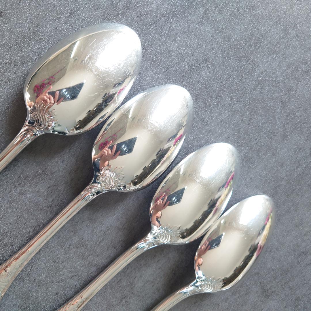 希少 クリストフル マルリー スタンダードスプーン 4点
