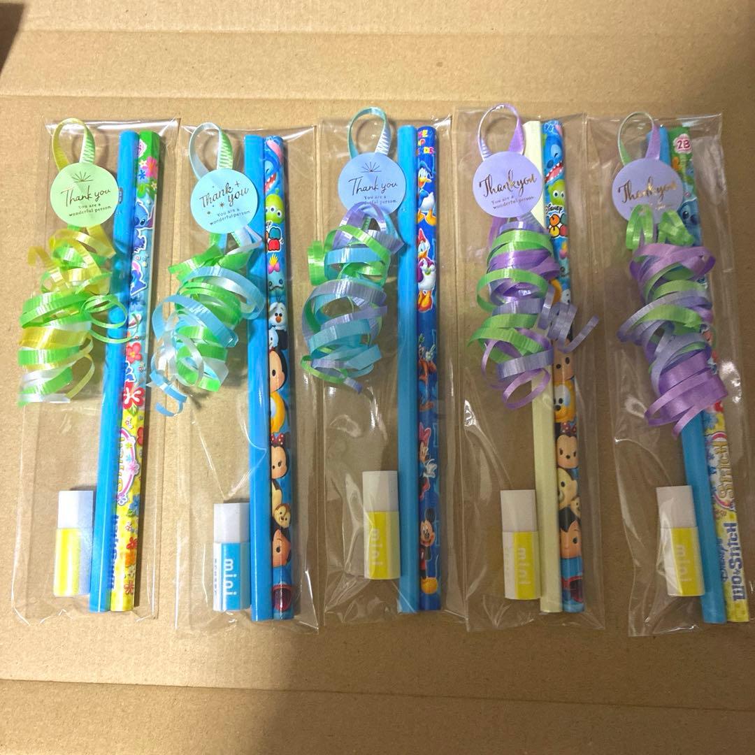 鉛筆87えんぴつプチギフト10個　ばら撒　退職　お礼　引越　文房具　バレンタイン