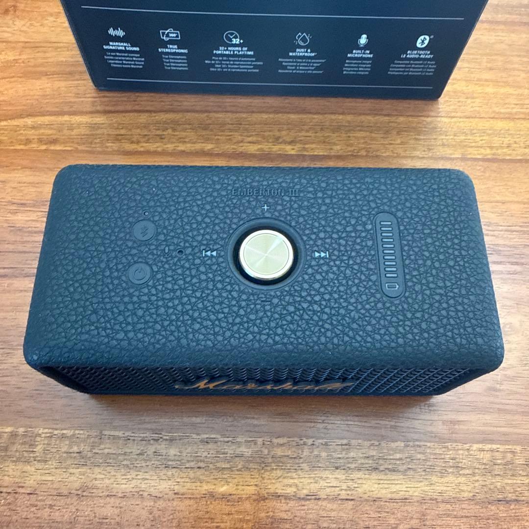 Marshall Emberton III ワイヤレススピーカー　美品