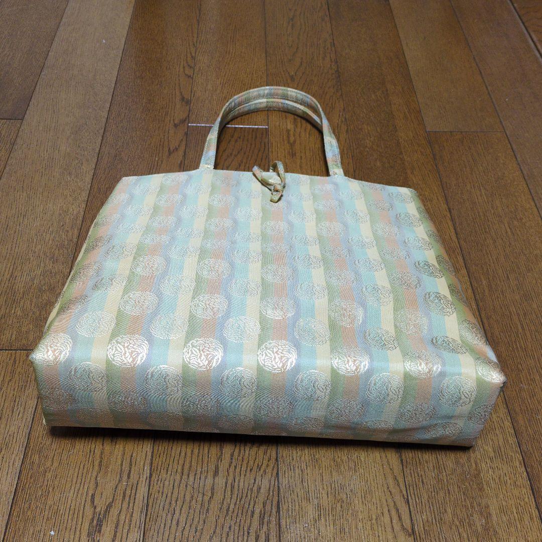 和装用バッグ 【龍村】タツムラ 名物裂 トートバッグ