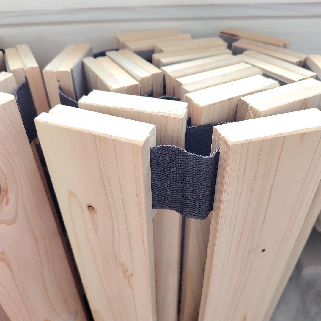 NITORI☆セミダブル 丸めてしまえる檜すのこベッド 定価13,990円