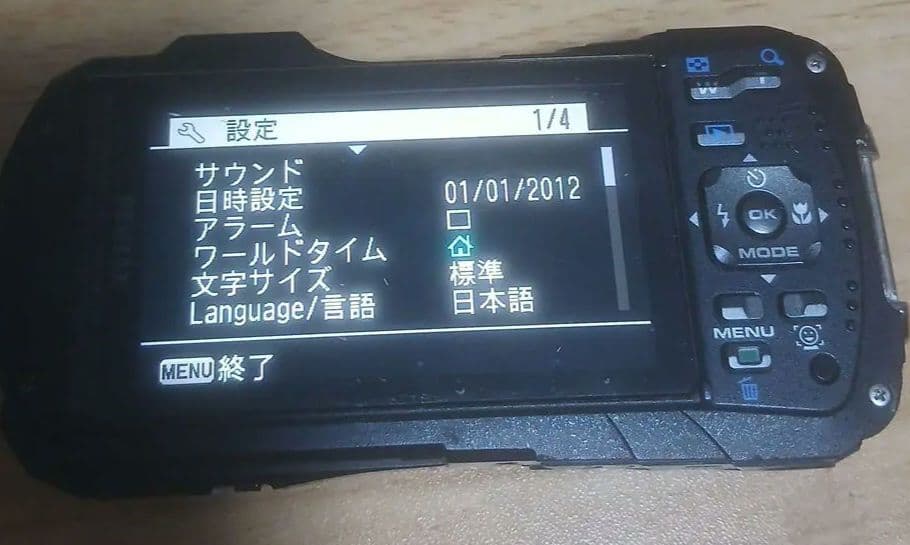 PENTAX Optio WG-2 コンパクトデジタルカメラ　防水カメラ