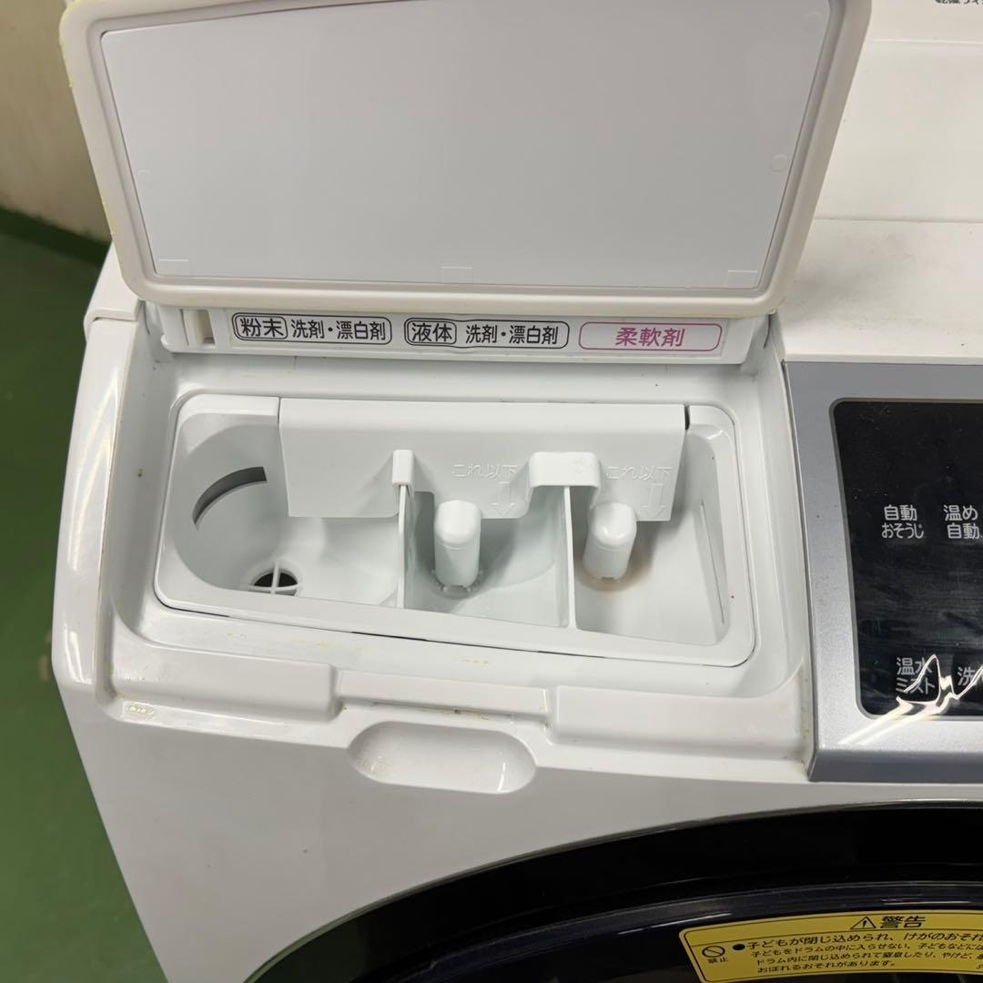 214★2017年製★日立　ドラム式洗濯機　11KG 熱乾燥　大型　ファミリー