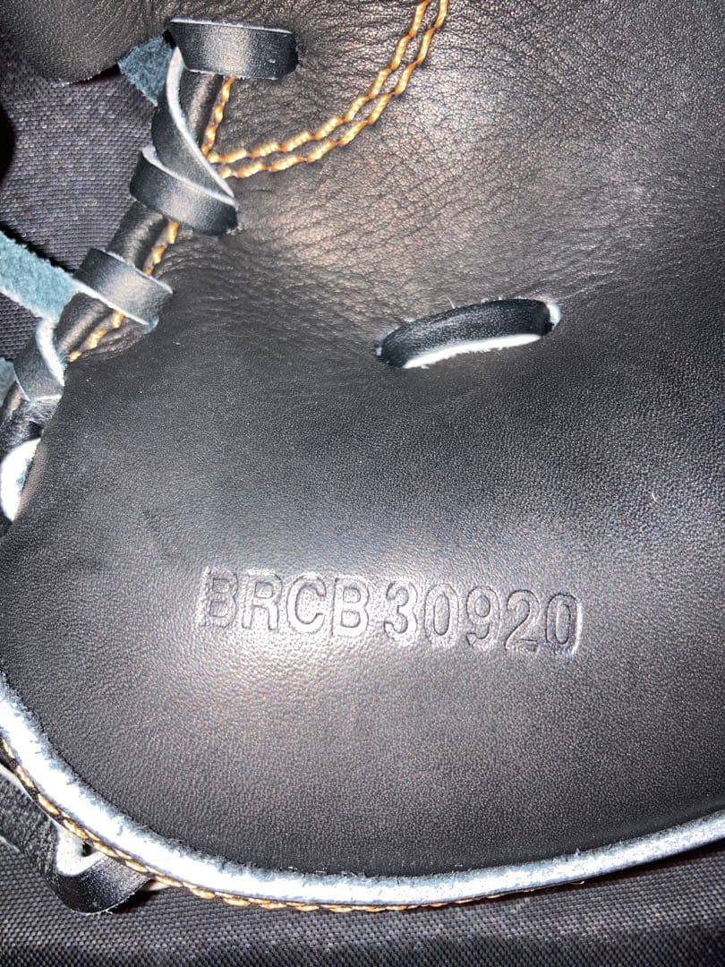 ZETT 軟式キャッチャーミット BRCB30920 小林誠司モデル　ブラック