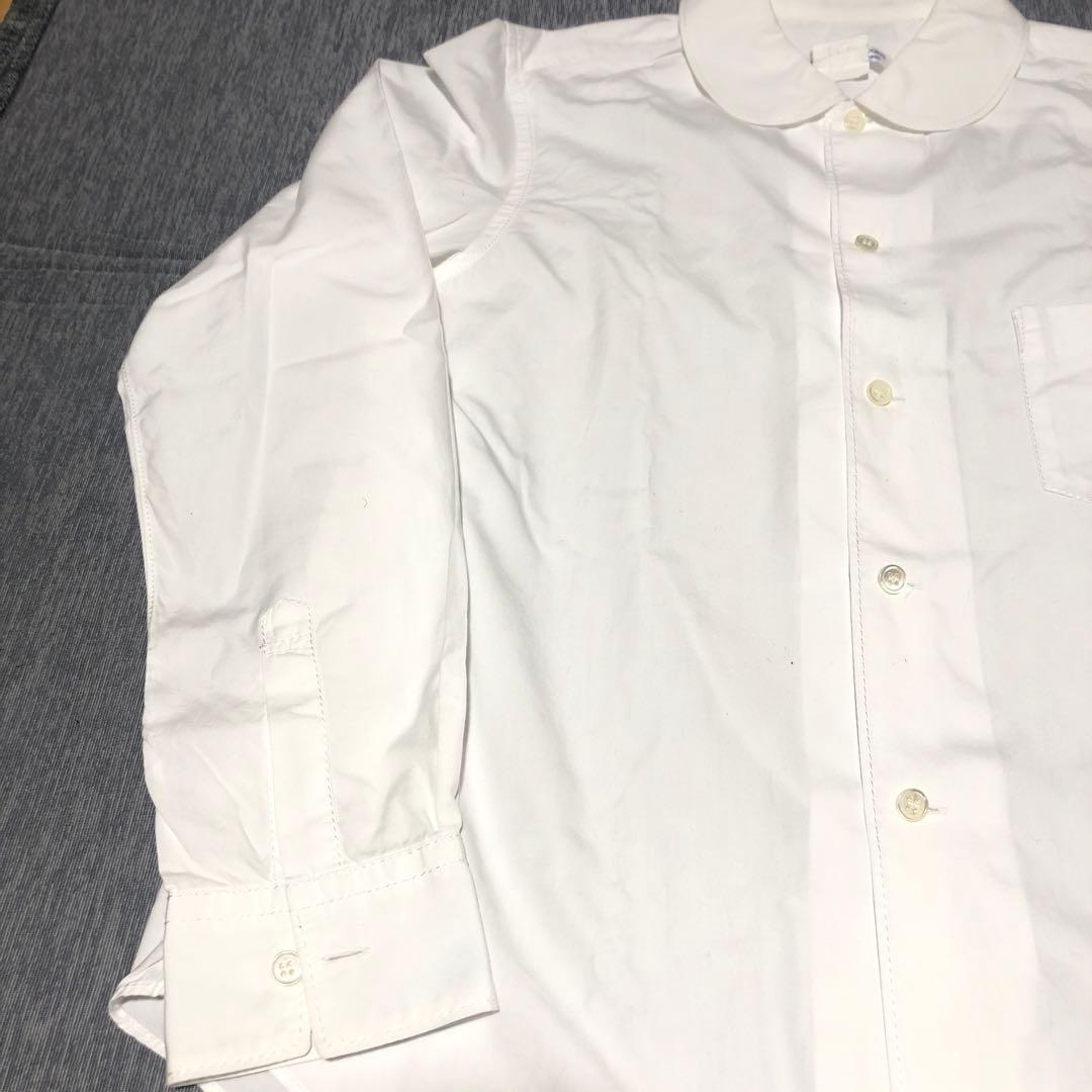 COMME des GARCONS コムコム　 丸襟　シャツ　コムデギャルソン