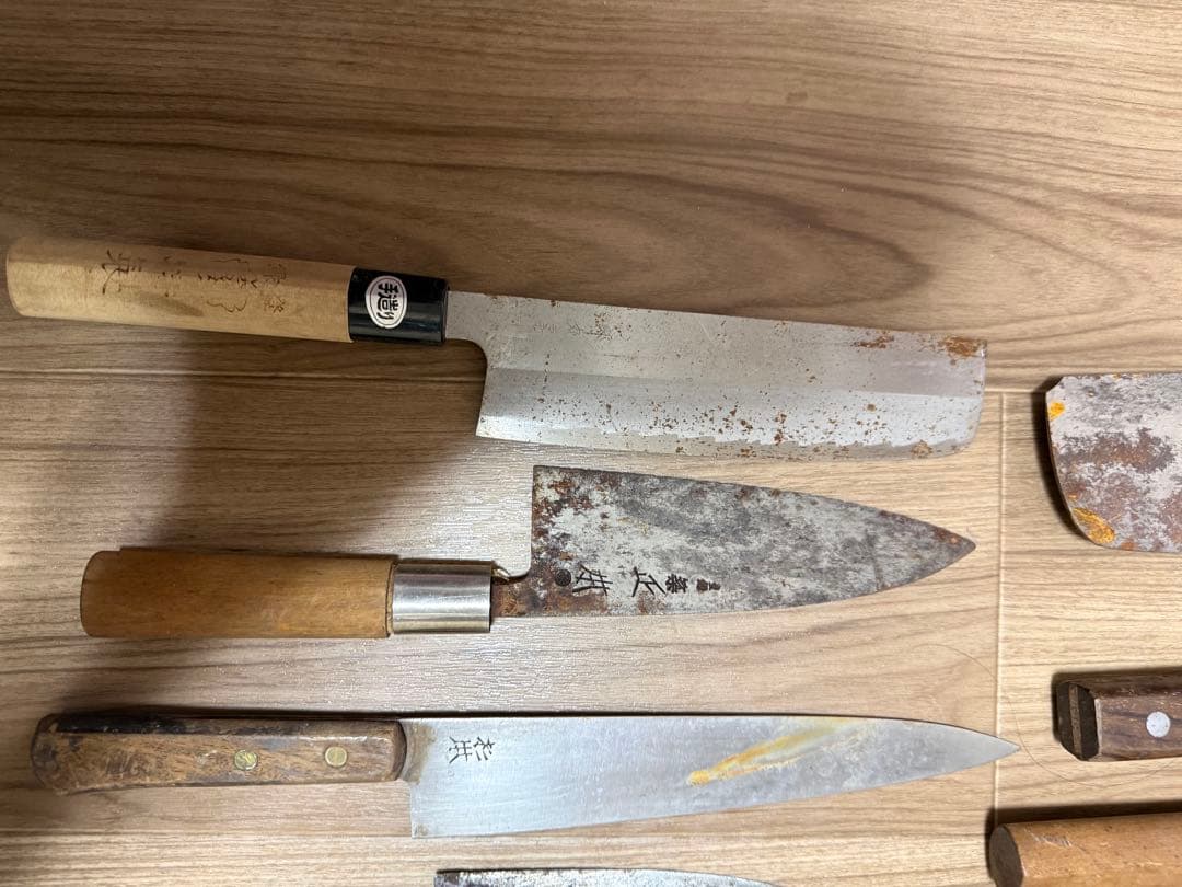 ジャンク品セット　20本　包丁　有次　杉本　正本　鍔屋　など