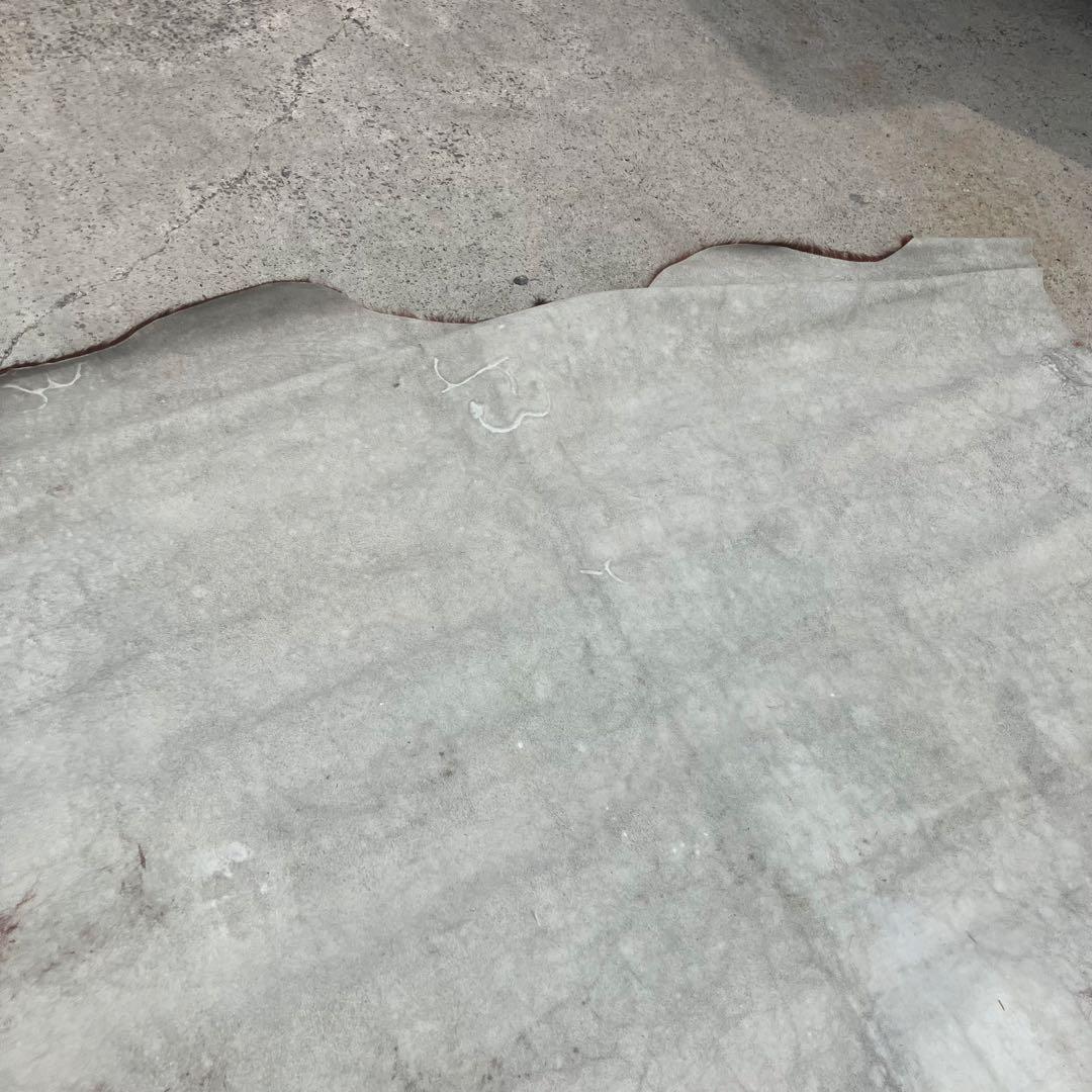 ヴィンテージ 大型 カウラグ 牛毛皮 敷物 絨毯 ラグマット アンティーク古道具