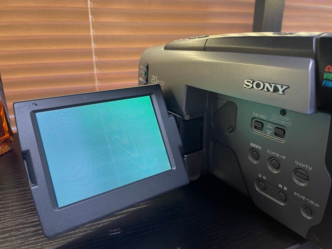 SONY ビデオカメラ　CCD-TRV90 動作品 Hi8のダビング用に