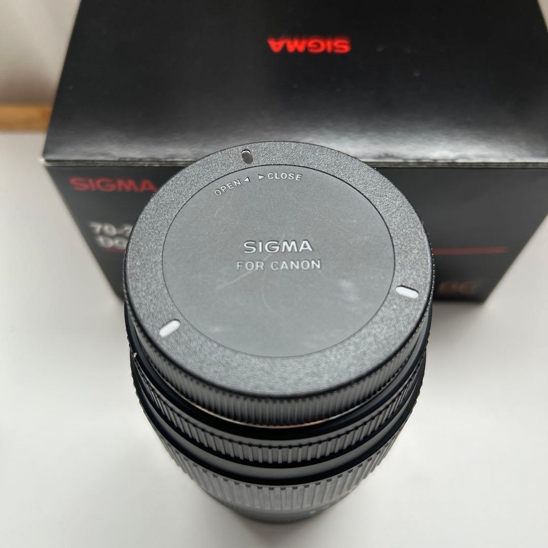 SIGMA レンズ　Canon 70-300mm F4-5.6 DG MACRO