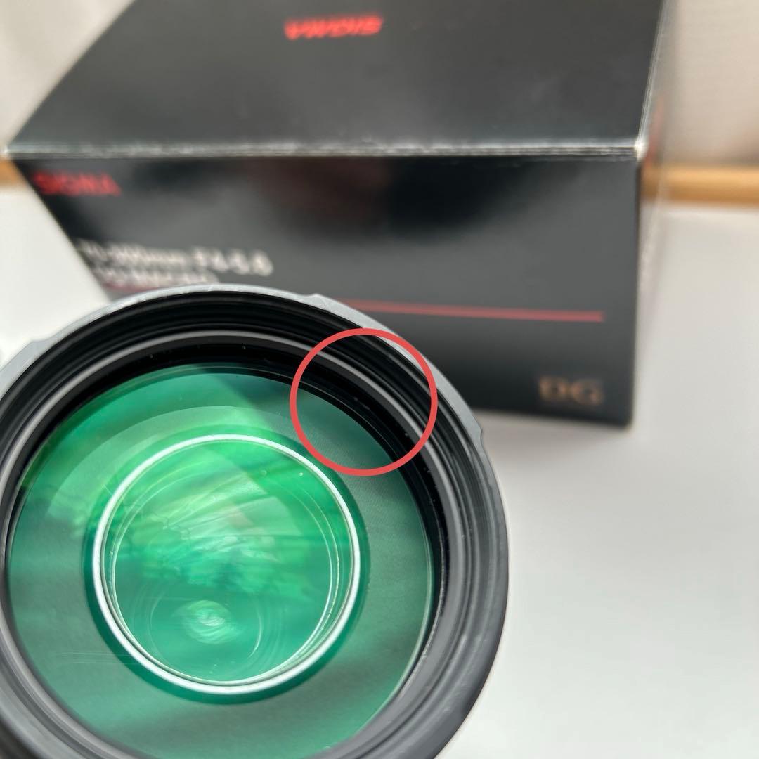 SIGMA レンズ　Canon 70-300mm F4-5.6 DG MACRO