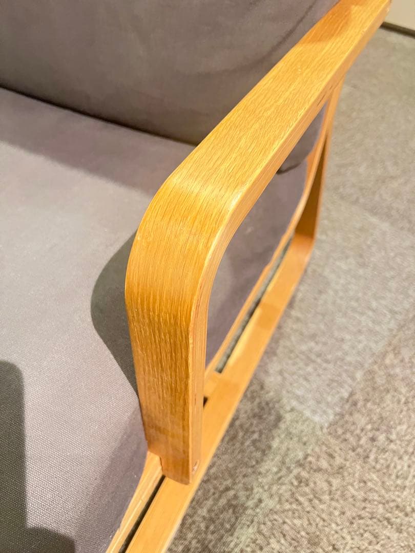 無印良品リビングでもダイニングでも使えるソファ①