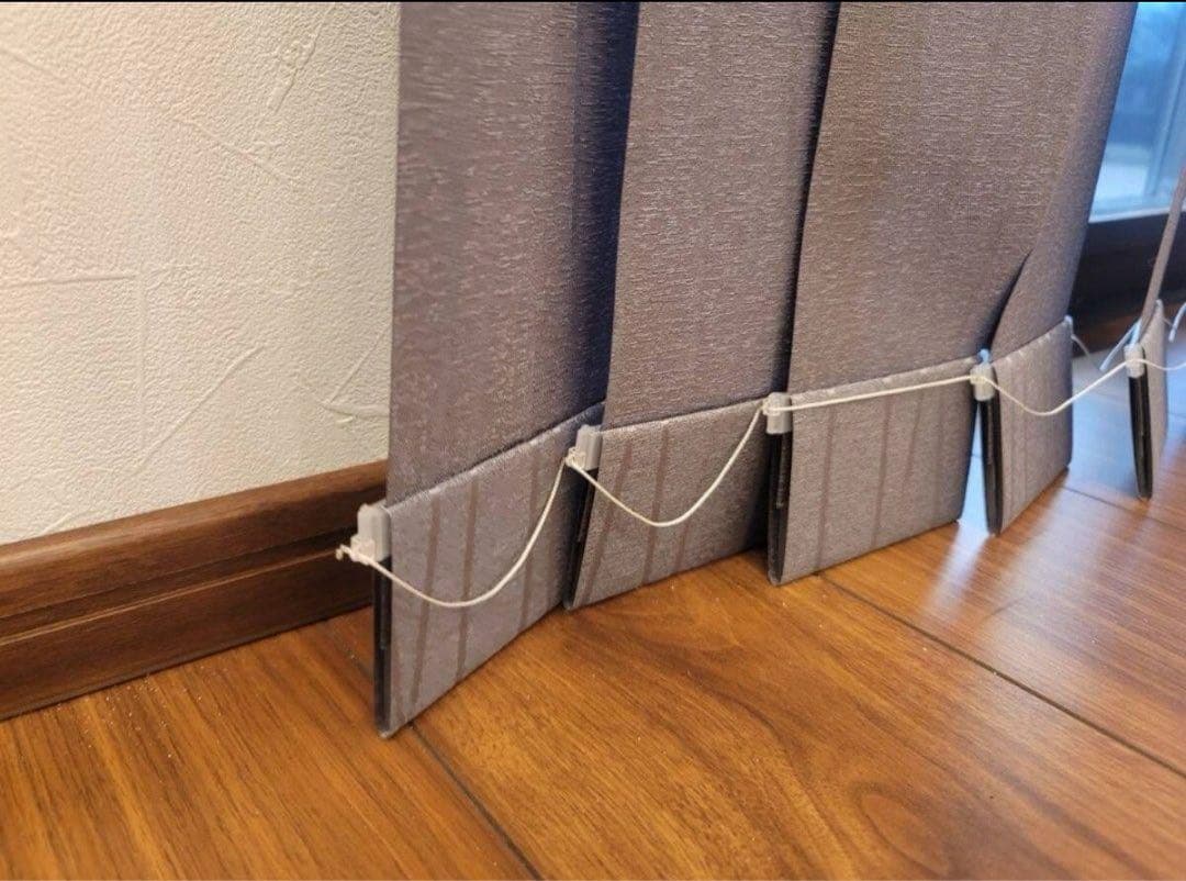 ◆ 展示品◆バーチカルブラインド◆タチカワ◆W3300×H2020mm ◆グレー