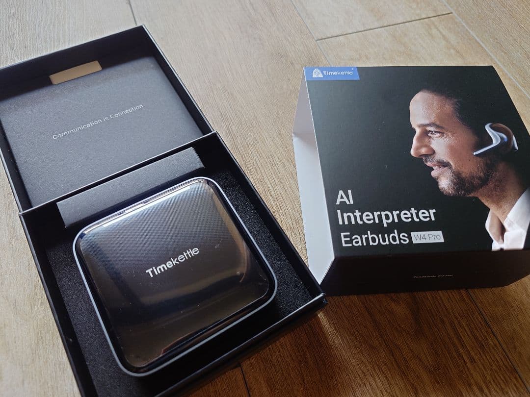 Timekettle AI W4 Pro AI同時通訳イヤフォン