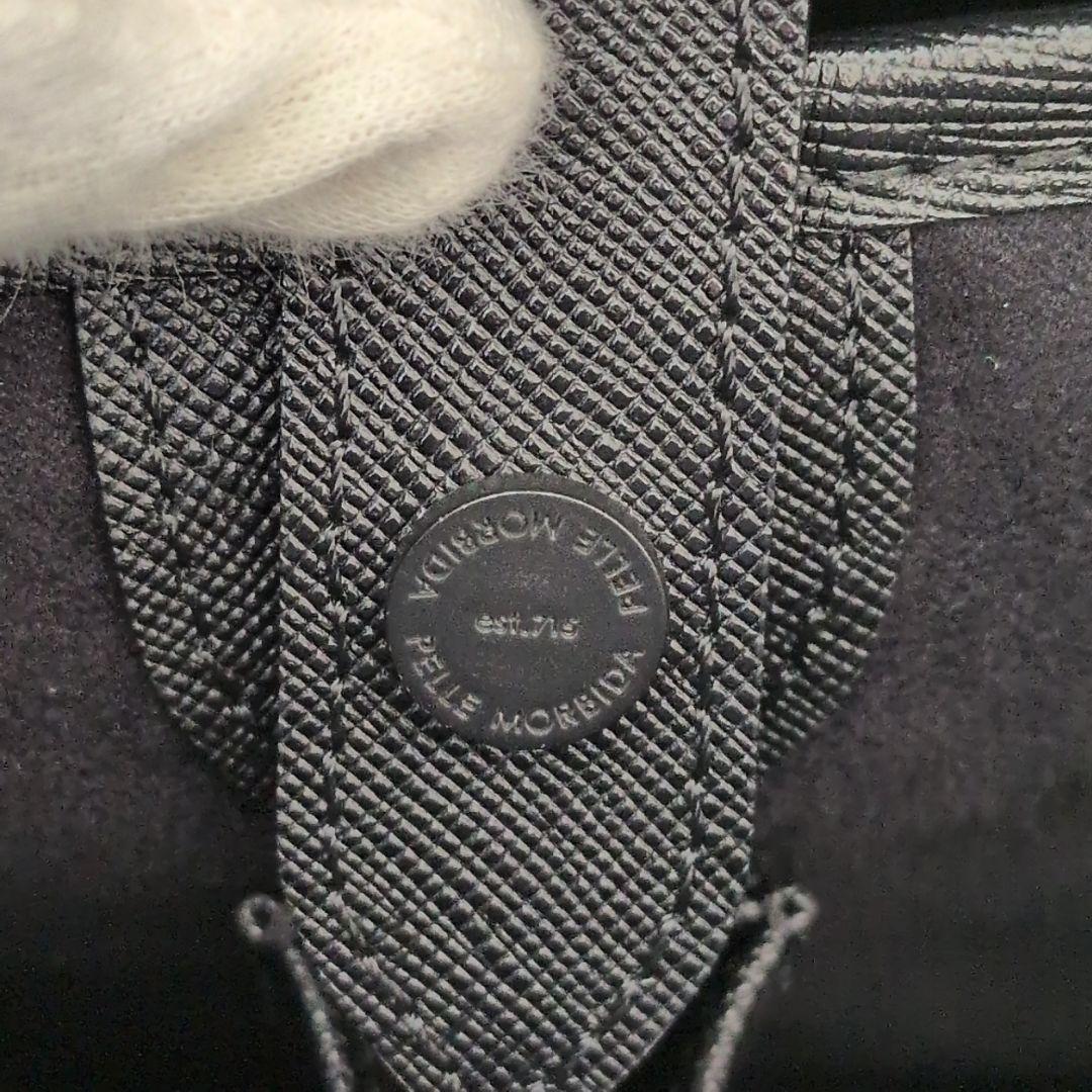 【現行 極美品】ペッレモルビダ　ca15　オールブラック　ブリーフバッグ　黒