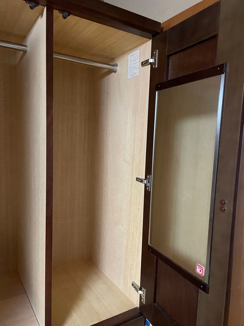 【底値】収納家具　昭和後期　美品 ダークブラウン