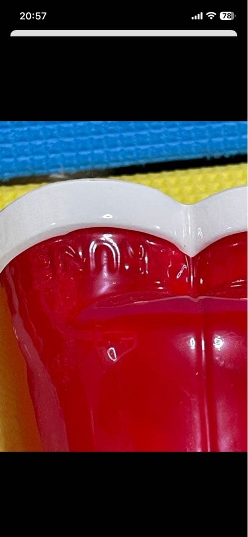 内藤ルネ　陶器　靴ベラ入れ？　23センチくらい　昭和レトロ