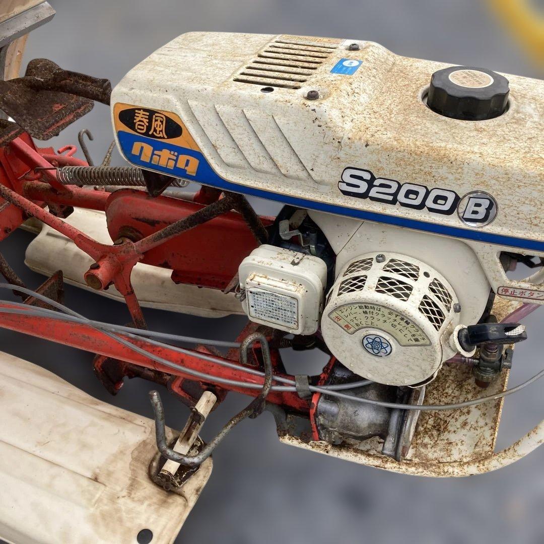 クボタ田植え機S200B春風　歩行型2条植え