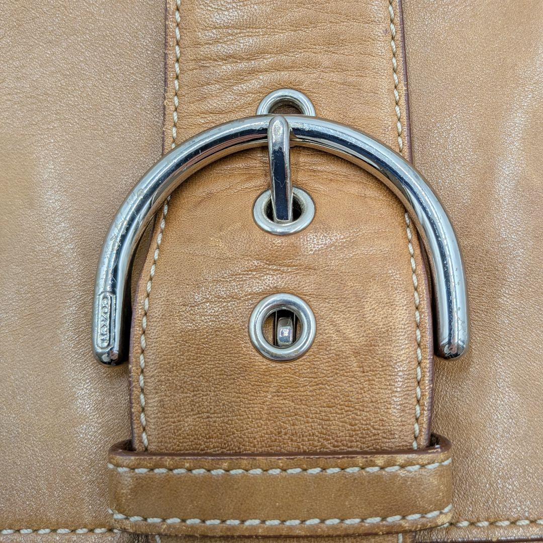 COACH ソーホー ワンショルダーバッグ レザー ブラウン 肩掛け コーチ