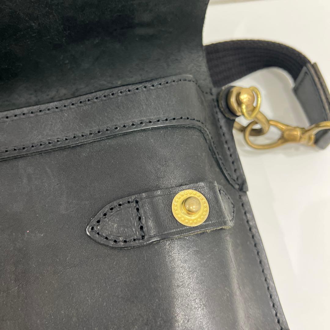 BEERBELLY ダブルフラップ ショルダーバッグ Mサイズ