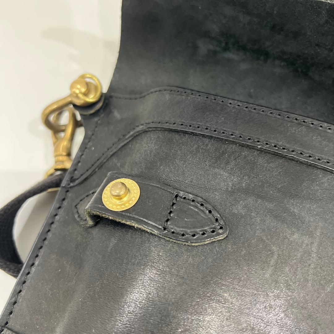 BEERBELLY ダブルフラップ ショルダーバッグ Mサイズ