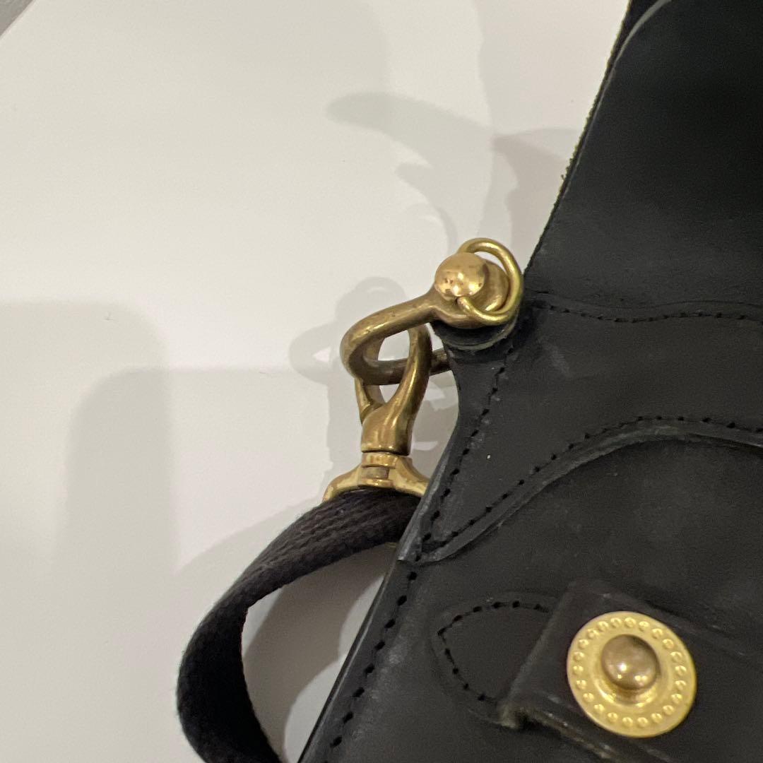 BEERBELLY ダブルフラップ ショルダーバッグ Mサイズ