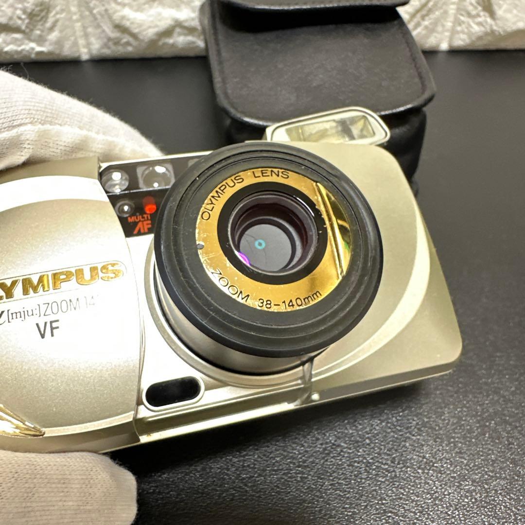 オリンパスOLYMPUS μ[mju:ZOOM 140 コンパクトカメラ　美品