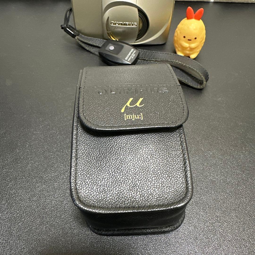 オリンパスOLYMPUS μ[mju:ZOOM 140 コンパクトカメラ　美品