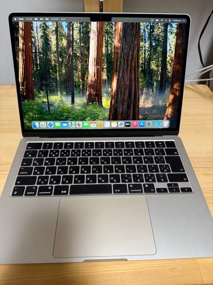 k*k様 MacBookAir M2 13inch 8/8Core SSD1TB
