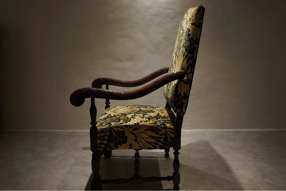 英国アンティーク アームチェア 椅子　ソファWilliam Morris
