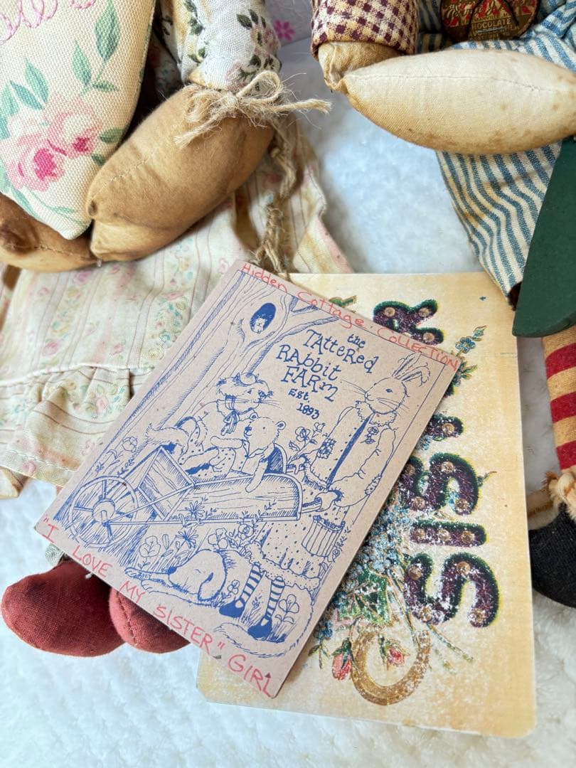 チ*☆様 タタードラビット　タタードラビットファーム　ドール　人形2体