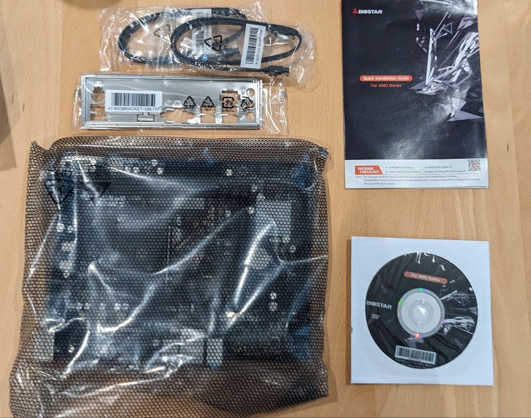 【新品未使用】BIOSTAR B450M マザーボード