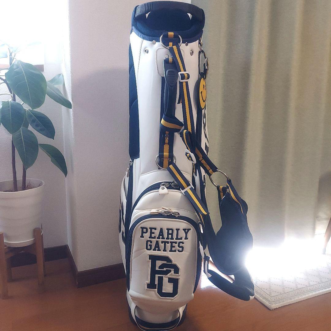 パーリーゲイツ　PEARLY GATES スタンドキャディバッグ 89　ホワイト