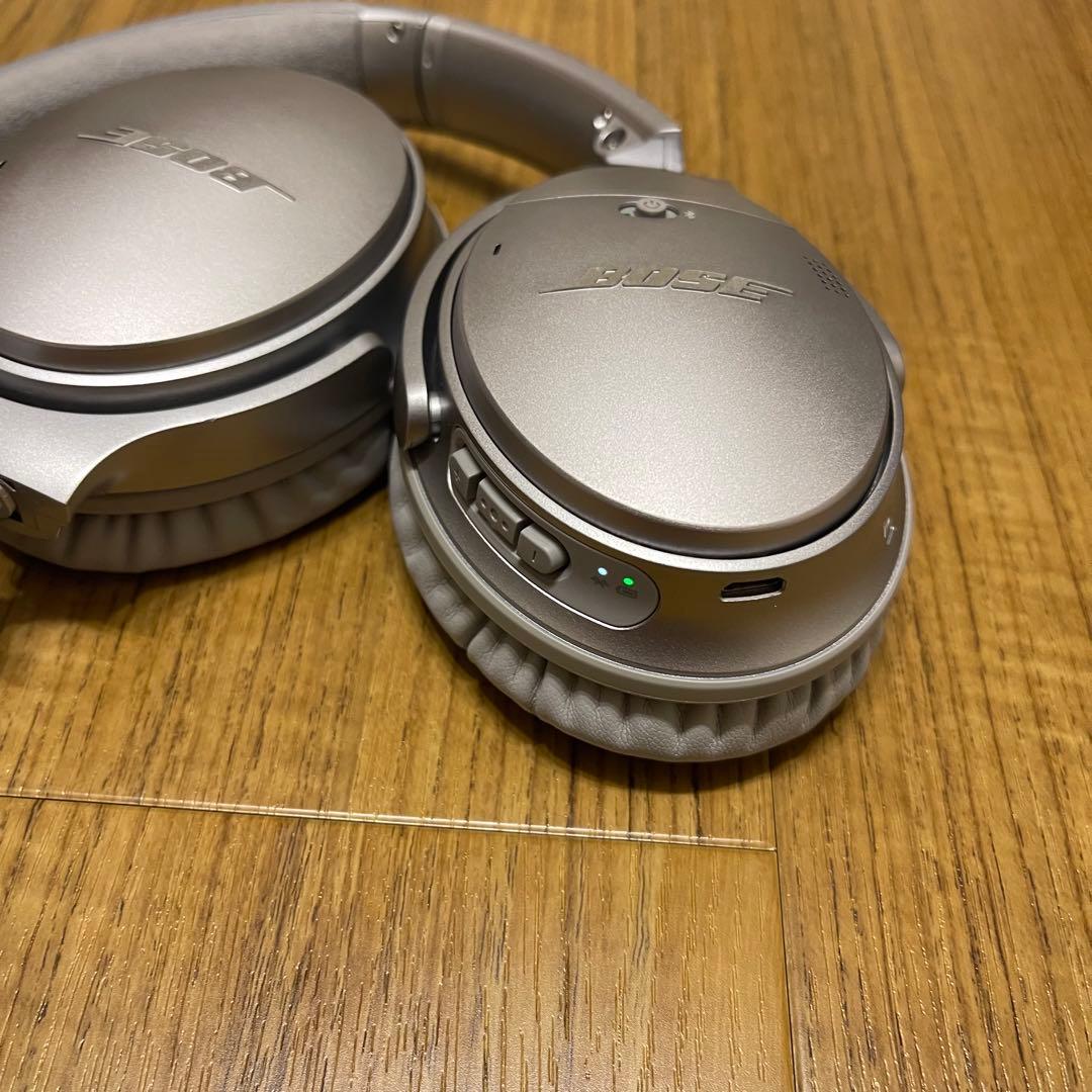 美品！BOSE QUIETCOMFORT35 ll シルバー ヘッドホン