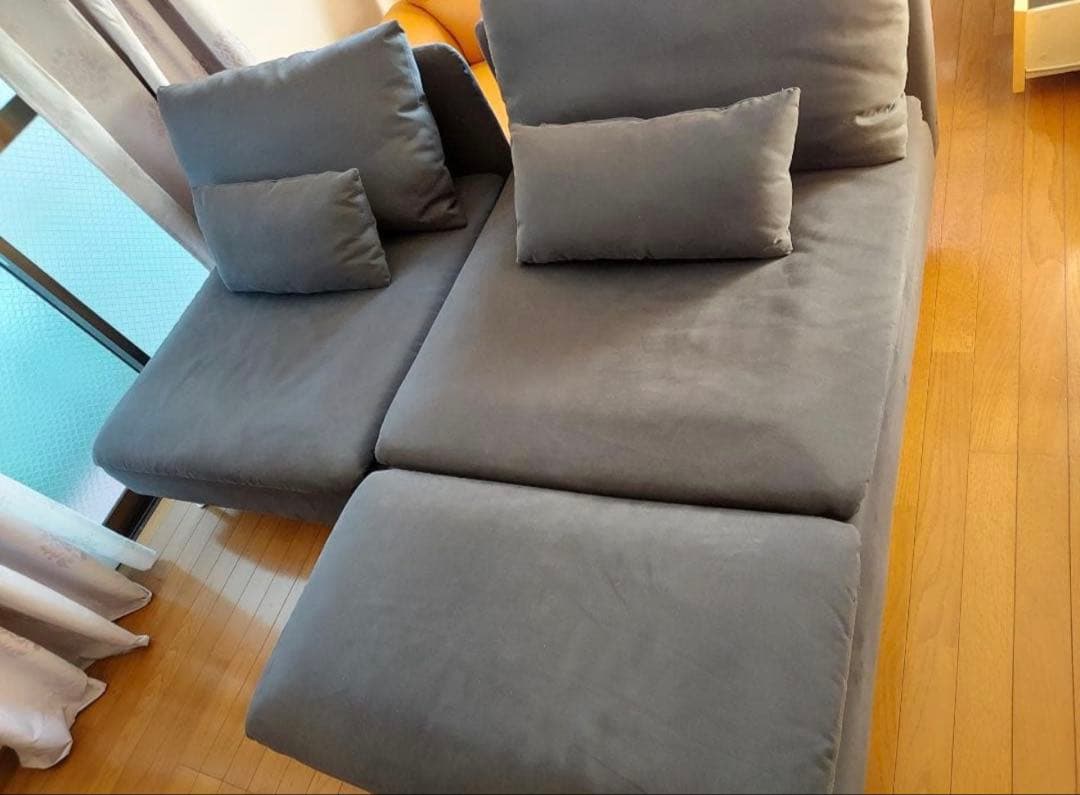 バ*ス様 IKEA イケア ソファ 寝椅子＋一人がけ　ソーデルハムン