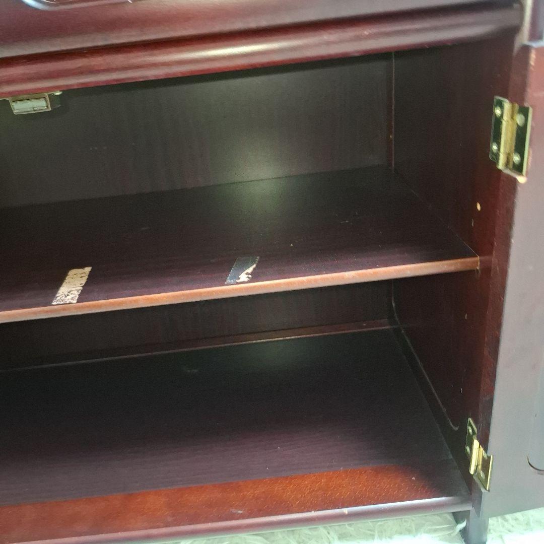 karimoku カリモク オールドカリモク 電話台 ファックス台