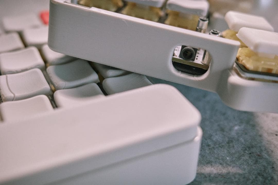 keyball39 組立済み ケース スイッチ キーキャップ付き