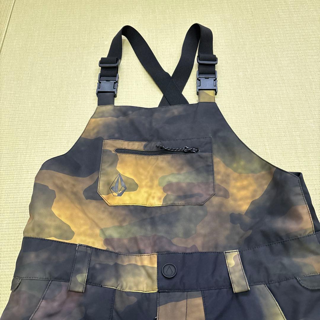 VOLCOM ボルコム キッズ ユース スノーボード ウェア ビブパンツLサイズ