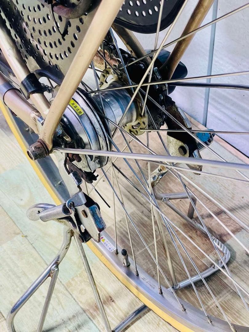 3022ブリヂストン8.9アンペア3人乗り対応子供乗せ　電動アシスト自転車