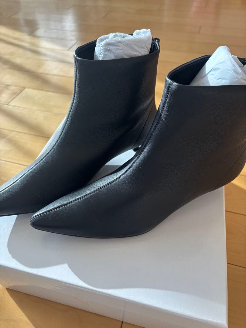 今季新作　新品GALLARDAGALANTE ショートブーツ M 2.718 黒